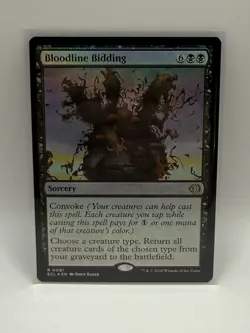 MTG - Lorwyn Eclipsed: Bloodline Bidding (0091) - Rare Foil - Near Mint - Image 1