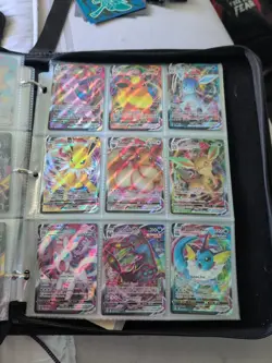 Pokemon Eeveelution Vmax Ultra Rare 9 Card Complete Set Umbreon Flareon Etc - Image 1