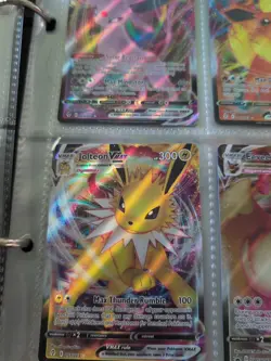 Pokemon Eeveelution Vmax Ultra Rare 9 Card Complete Set Umbreon Flareon Etc - Image 5