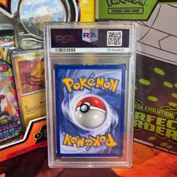 Hitmonchan 7/102 - Base Set - English PSA 8 Near Mint-Mint Pokemon Card - Image 2