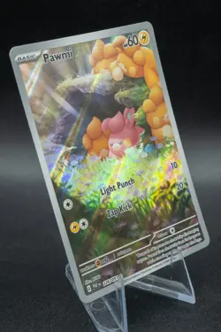 Pawmi 226/091 Illustration Rare: Paldean Fates Pokemon TCG Near Mint NM ++ - Image 2