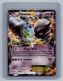 Mewtwo EX - 61/162 - Pokemon Breakthrough XY Ultra Rare Card LP - Image 1