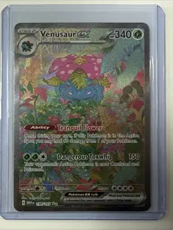 Pokemon TCG - Venusaur Ex - 151 - 198/165 - Special Illustration Rare - Mint - Image 1