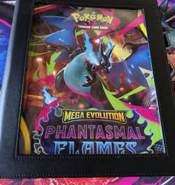 Pokemon Phantasmal Flames & Mega Evolutions COMPLETE Base Sets with all R/H/EXs - Image 1