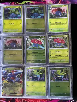 Pokemon Phantasmal Flames & Mega Evolutions COMPLETE Base Sets with all R/H/EXs - Image 3