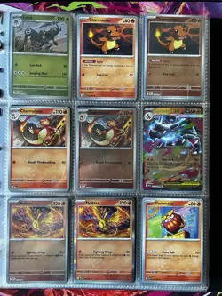 Pokemon Phantasmal Flames & Mega Evolutions COMPLETE Base Sets with all R/H/EXs - Image 5