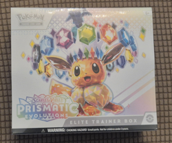 Pokemon TCG Scarlet & Violet Prismatic Evolutions Elite Trainer Box ETB Sealed - Image 1