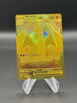 Mega Charizard Y EX 294/217 Gold Hyper Rare, Ascended Heroes, Pokemon TCG (NM) - Image 1