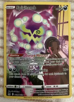 Pokemon TCG Spiritomb TG09/TG30 Swsh11: Lost Origin Trainer Gallery Holo - Image 1