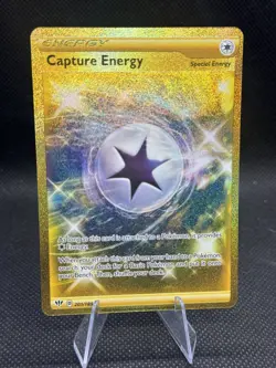 Capture Energy 201/189 - Pokemon Darkness Ablaze Secret Gold Rare Full Art Holo - Image 1