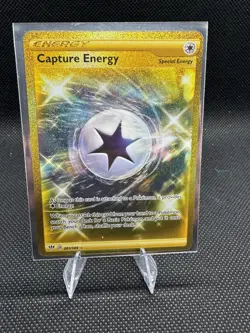 Capture Energy 201/189 - Pokemon Darkness Ablaze Secret Gold Rare Full Art Holo - Image 4