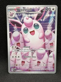 Pokemon TCG WIGGLYTUFF 105/094 ME02: Phantasmal Flames Illustration Rare - Image 1