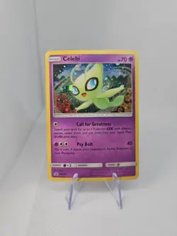 Celebi SM224 SM Promo Cosmos Holo Pokemon TCG - Image 1