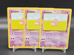 Pokemon TCG Slowpoke Fossil 55/62 Basic Common Regular 1999 - Image 1