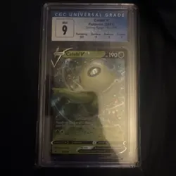 2021 Pokemon Chilling Reign Celebi V 007/198 CGC 9 - Image 1