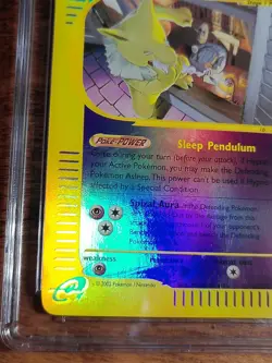 2003 Pokemon Aquapolis Hypno #16/147 Reverse Holo e-Reader CGC 10 Gem Mint - Image 4