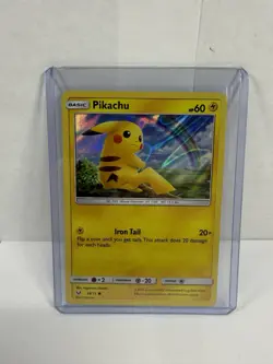 Pokemon Pikachu 28/73 Promo Water Web Holo - Image 1