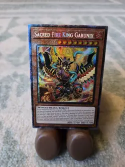 Yugioh Sacred Fire King Garunix (Starlight Rare) - Rarity Collection 5 (RA05) - Image 1