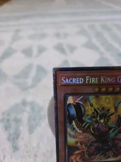 Yugioh Sacred Fire King Garunix (Starlight Rare) - Rarity Collection 5 (RA05) - Image 5