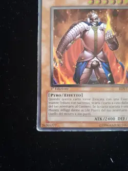 Yugioh Thestalos The Firestorm Monarch RDS ultimate 1st Edition (Poor) - Image 5