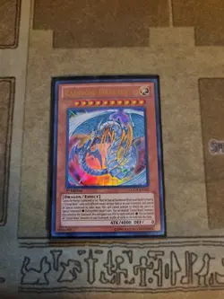 YUGIOH RAINBOW DRAGON LCGX-EN162 ULTRA 1ST EDITION NM - Image 1