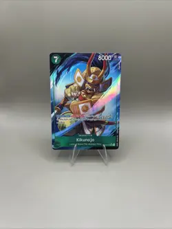 One Piece Card Game 🏴‍☠EB04-012 Kikunojo SR NM Alt Art Foil ENGLISH - Image 1