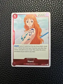 Nami OP01-016 R Foil One Piece Romance Dawn English NM - Image 1
