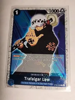 ONE PIECE Card Game PRB Pirate Flag English Trafalgar Law ST03 008 - Image 1