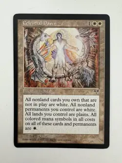 Celestial Dawn MTG Magic the Gathering Card NM Near Mint Mirage - Image 1