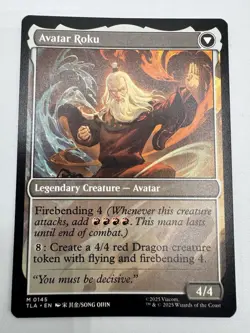 The Legend of Roku | Avatar Roku Avatar: The Last Airbender Regular MTG TLA 145 - Image 2