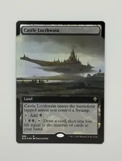 Castle Locthwain (Extended Art) MTG Throne of Eldraine Foil Rare Near Mint - Image 4