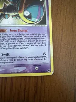 Pokemon DEOXYS 2/106 Holo Block EX Emerald Card FR - Image 3