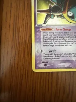 Pokemon DEOXYS 2/106 Holo Block EX Emerald Card FR - Image 4