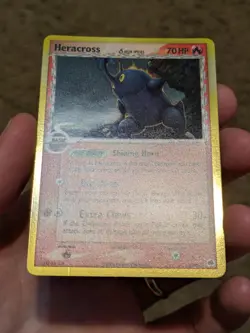 Pokemon Heracross EX Dragon Frontiers Delta Species 3/101 Holo 2006 Very LP - Image 3