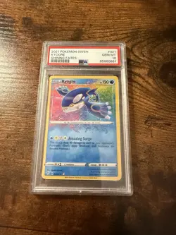 Pokemon Kyogre Shining Fates Amazing Rare PSA 10 - Image 1