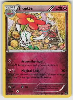 Floette Reverse Holo Uncommon XY - BREAKthrough 102/162 Pokemon - Image 1