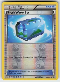 Fresh Water Set Reverse Holo Uncommon XY - Primal Clash 129/160 Pokemon - Image 1