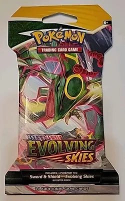 Pokemon TCG Evolving Skies + More Sleeved Booster Packs - Factory Sealed #2 - Image 2