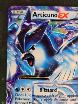 Articuno EX 25/135 Holo EX Rare Plasma Storm MP Pokemon - Image 3