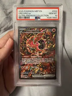 2025 POKEMON MEP PROMO ULTRA-PREMIUM COLLECTION #024 ORICORIO EX PSA 10 - Image 1