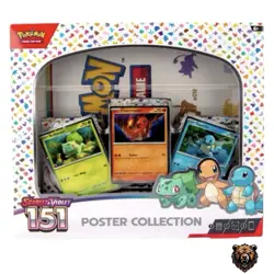 Pokemon TCG Scarlet & Violet 151 Poster Collection Box - Factory Sealed - New 820650853166 - Image 1