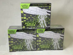 Pokemon TCG: Mega Evolution 3: Perfect Order: Elite Trainer Box Sealed - Image 1