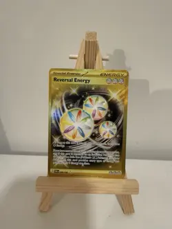 Reversal Energy 266/182 Gold Secret Rare Paradox Rift Pokemon TCG NM/MINT - Image 1