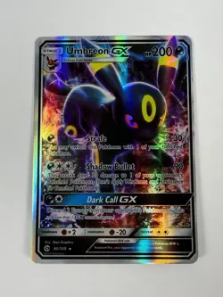 Umbreon GX 80/149 Sun and Moon Holo Pokemon NM (#2) - Image 1
