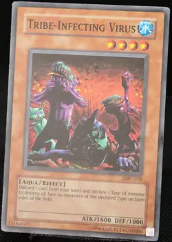 Yu-Gi-Oh! Tribe-Infecting Virus MFC-076 Super Rare [PO] Foil OG Goat | EN 2003 - Image 3