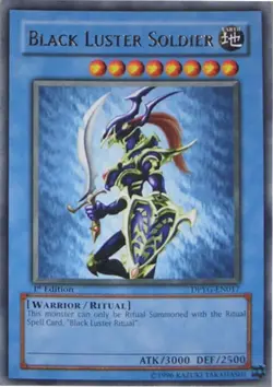 YuGiOh Black Luster Soldier [DPYG-EN017] Rare Lightly Played Unlimited - Image 1