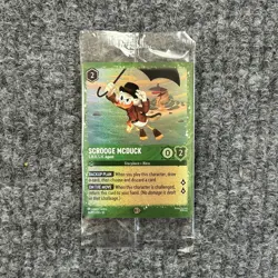 Disney Lorcana Gift Promo Scrooge McDuck SHUSH Agent 36/P3 Glimmer Foil NM - Image 1