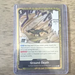 One Piece Ground Death Event Card OP14-096 Baroque Works English Standard - Image 1