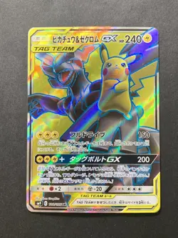 Pokemon Card Game Pikachu＆Zekrom 100/095 Japanese F/S - Image 1