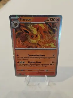 Flareon - 167 (Cosmos Holo) 167 Sv: Scarlet & Violet Promo Cards Holo NM - Image 1
